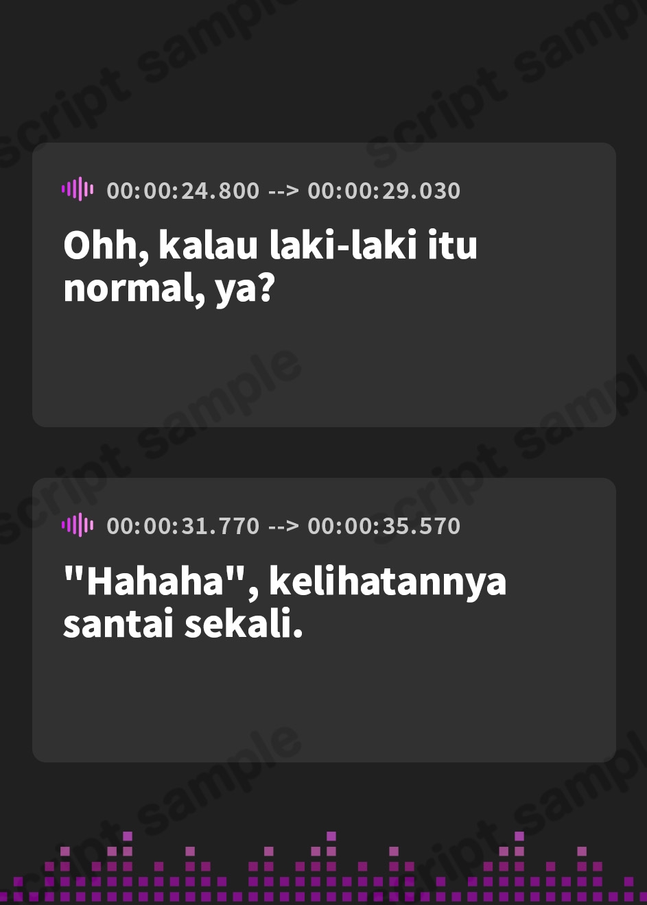 【インドネシア語版】【お試し100円】彼女と一緒の帰り道～油井瑠奈々～