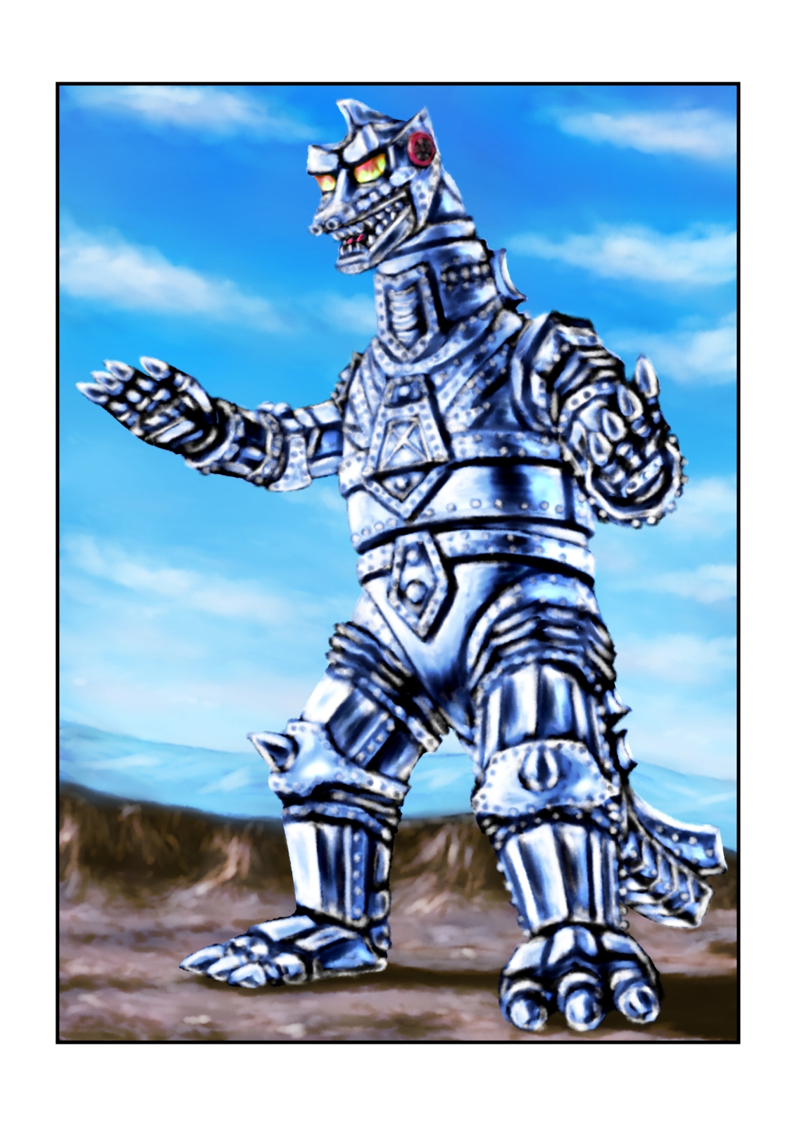 怪獣イラスト海底軍艦他