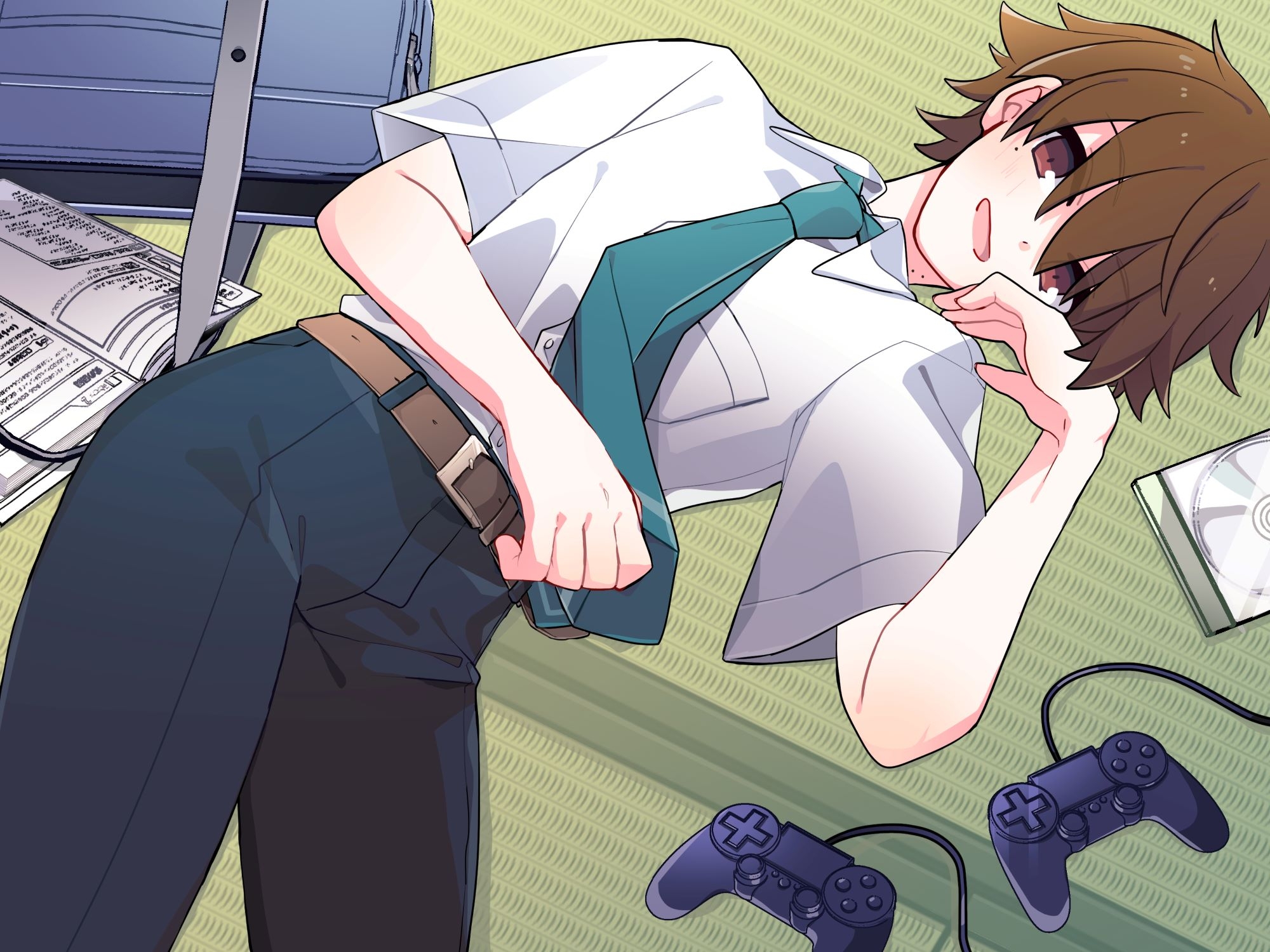 【サークル処女作価格】攻めになりたいタカナシくん!「うう～…どんどん俺のお尻が開発されてくぅ…次は絶対俺にヤらせろよな!」【男同士】