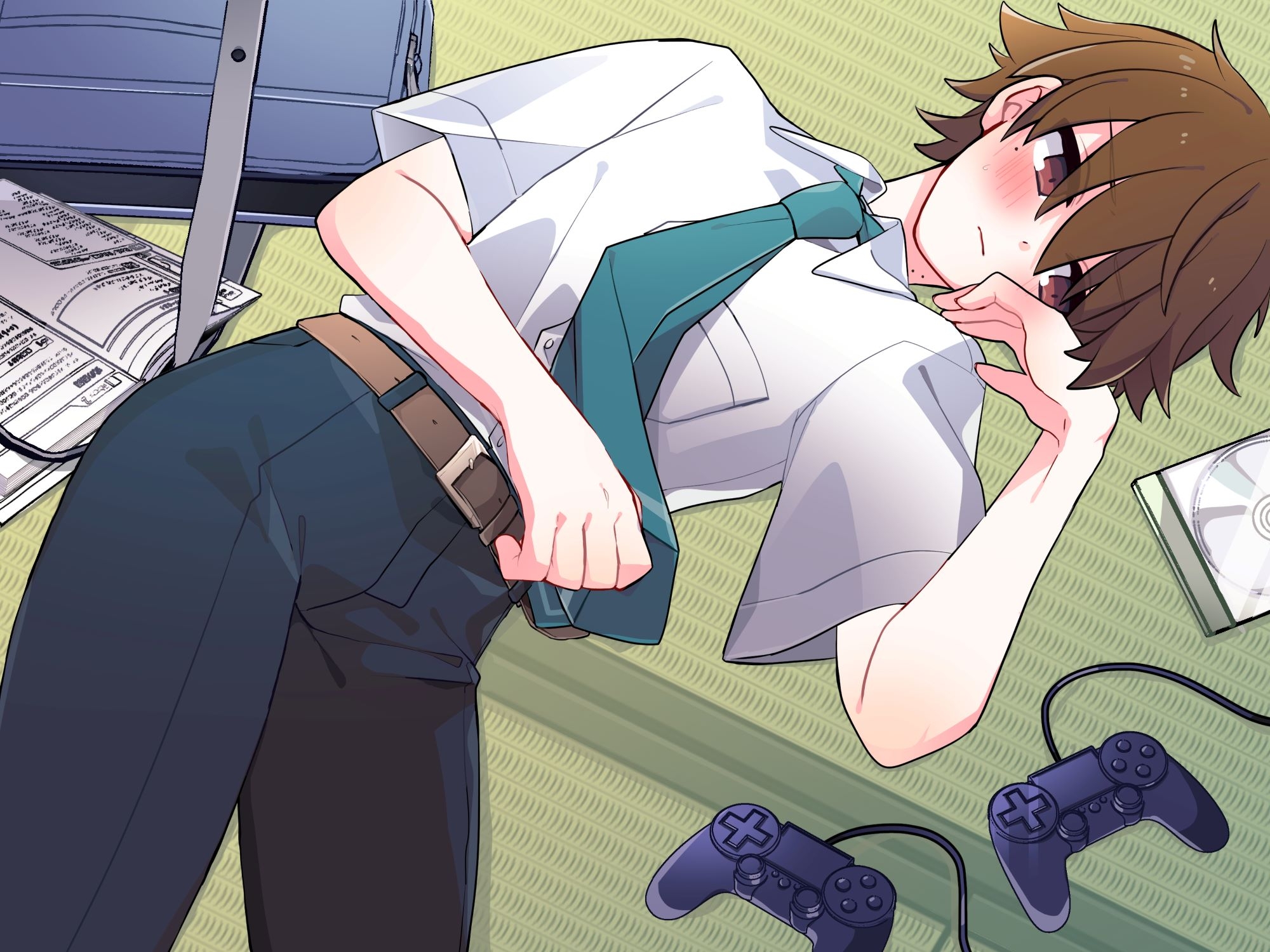 【サークル処女作価格】攻めになりたいタカナシくん!「うう～…どんどん俺のお尻が開発されてくぅ…次は絶対俺にヤらせろよな!」【男同士】