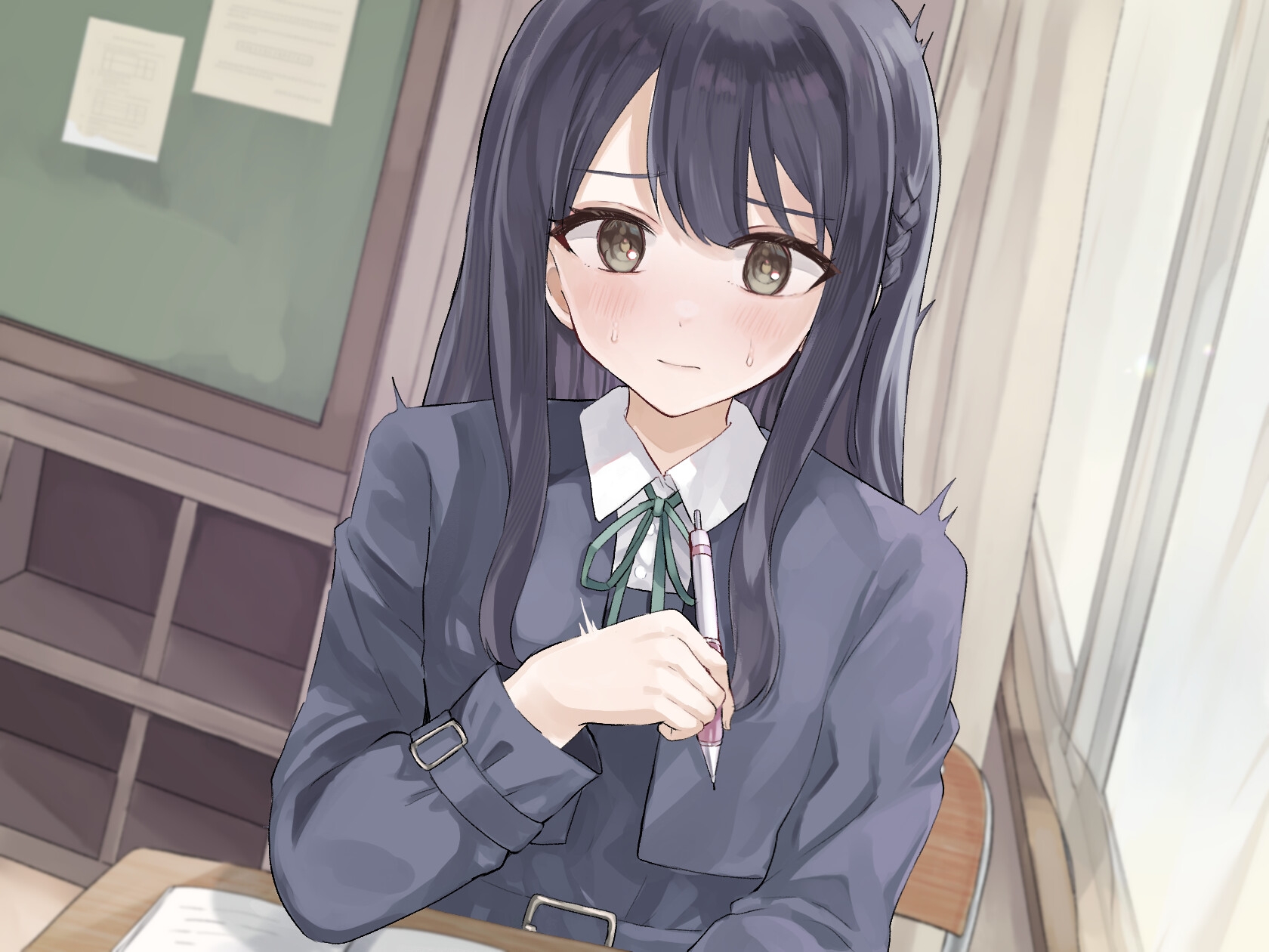 【おしっこ我慢】尿意を転送する力で委員長を困らせる〜ADV式音声作品〜