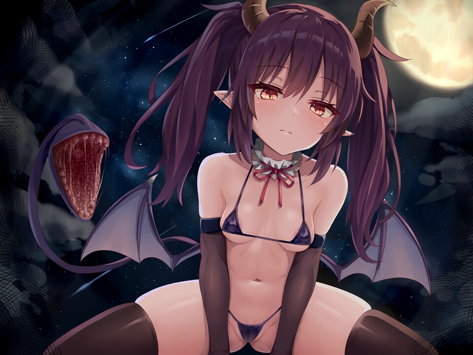 サキュバスにふたなりドールの体にされてムリヤリ両性エッチされちゃうあなた