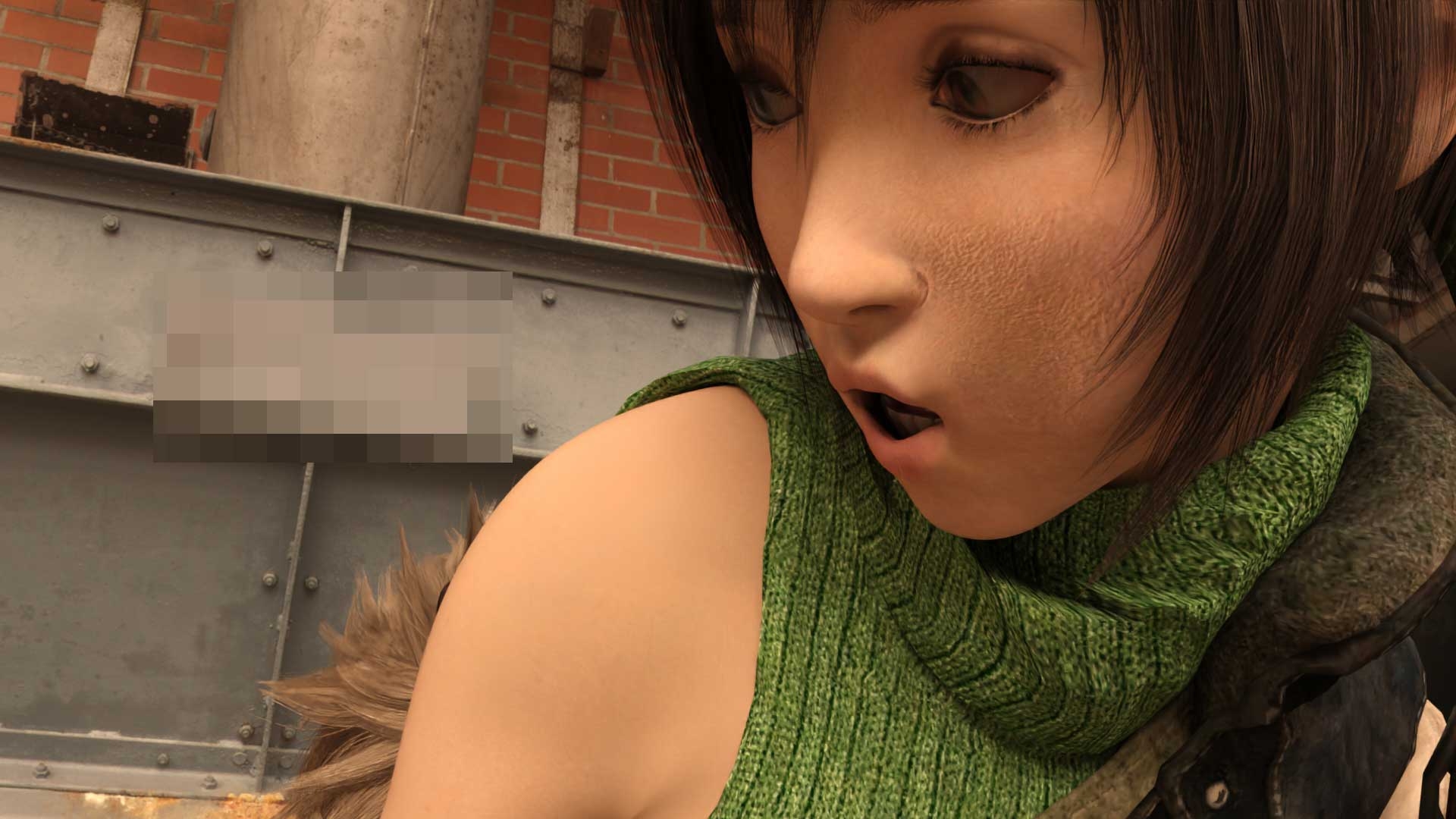 どこかで見たようなRPGの忍者女性コスプレSEX:座位バック