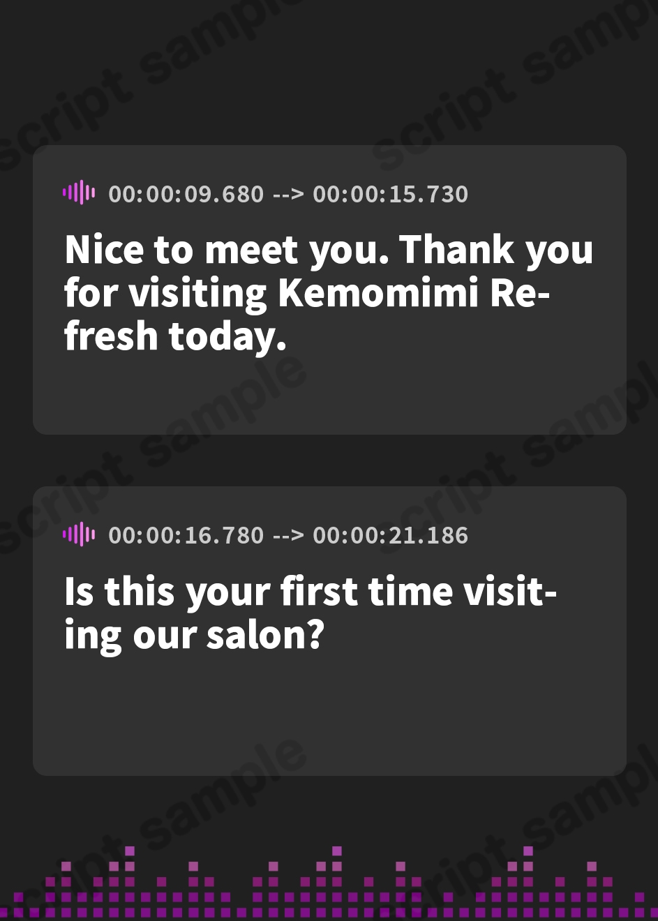 【英語版】けもみみりふれっ!のひみつ～ろのみやひなぎくのばあい～