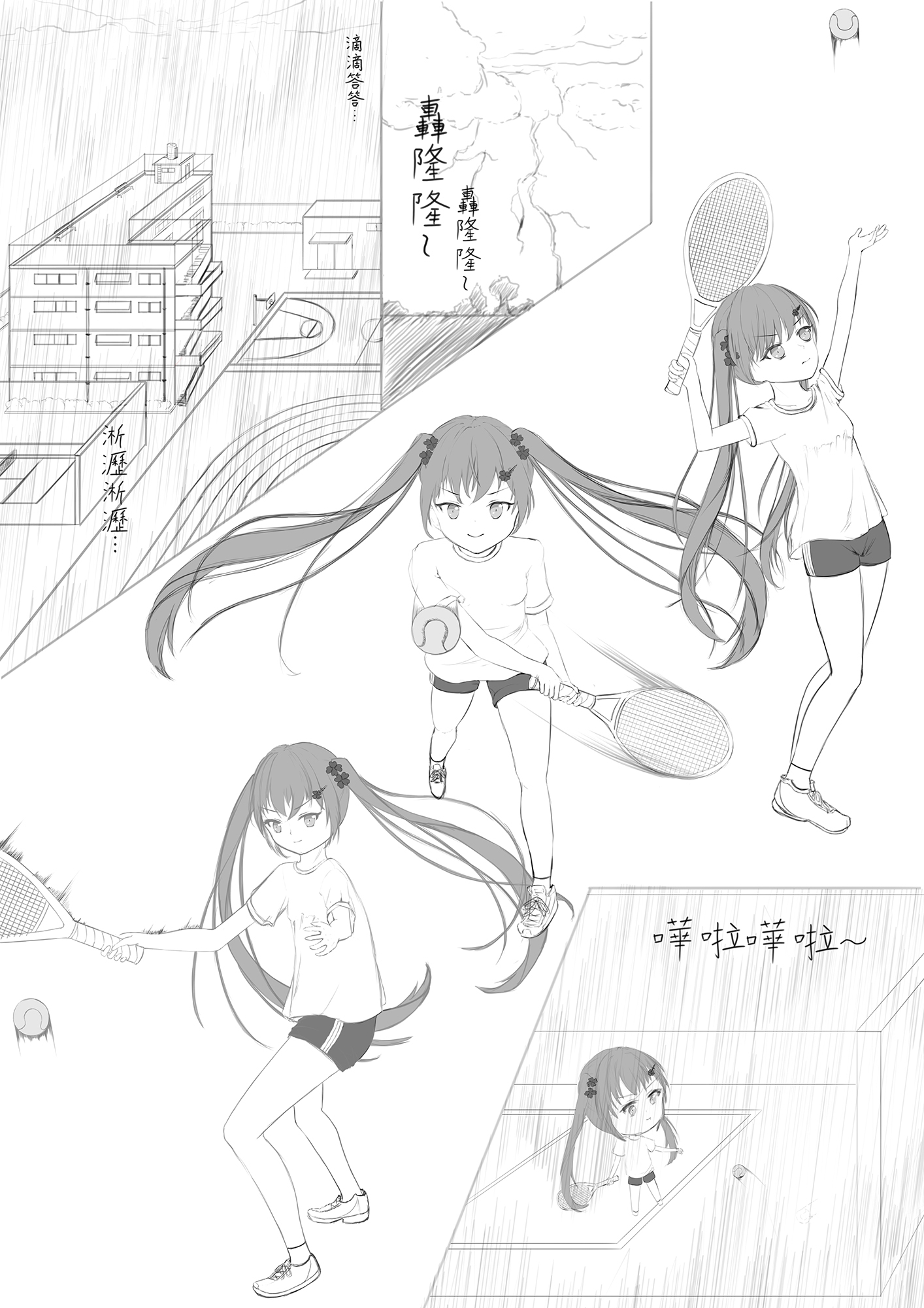 幸運瑠羽奈的露出冒險1