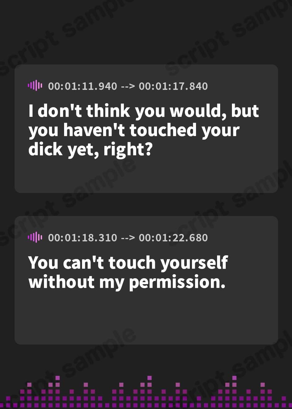 【英語版】ドSなJKの罵倒オナサポ音声