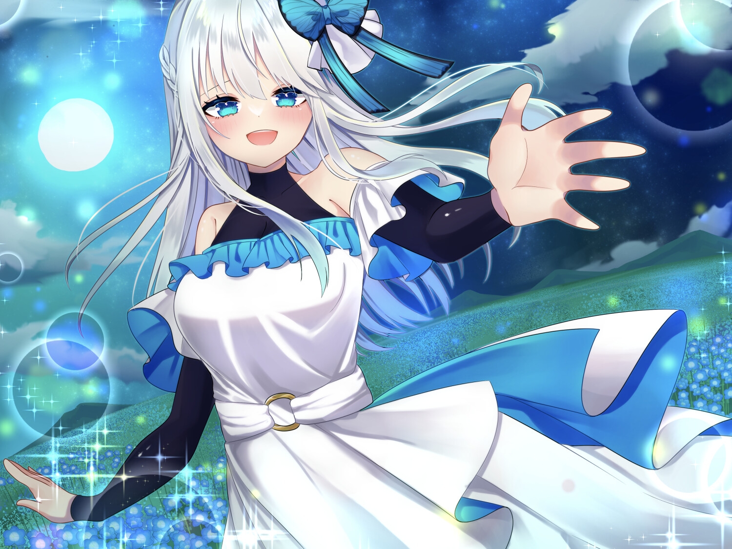 【昆虫擬人化】いんせくと・らぶ -恩返しがしたいモルフォ蝶のお姉さん編-【甘々/恩返しエッチ】
