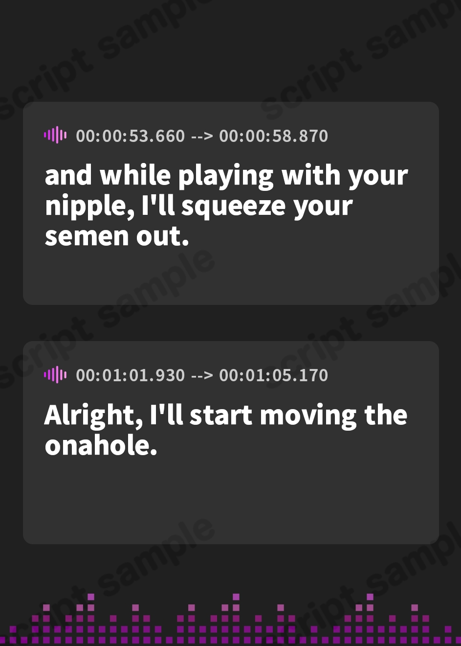 【英語版】【濃密15分】無表情ロリのちょっぴり苦し気持ちいいオナホコキで道具扱いマゾ自由研究【性癖濃縮シリーズ】