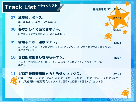 【ゼロ距離密着囁き】青春ペア。彼女にしたいNo.1の巨乳JKと、卒業目指してエッチな学校生活!
