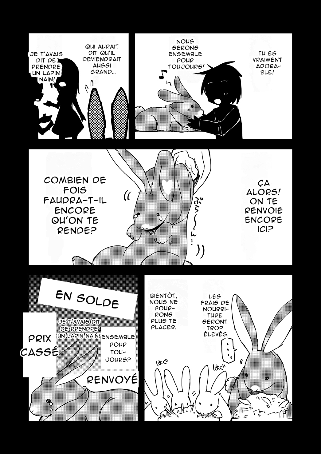 【フランス語版】返品うさぎ