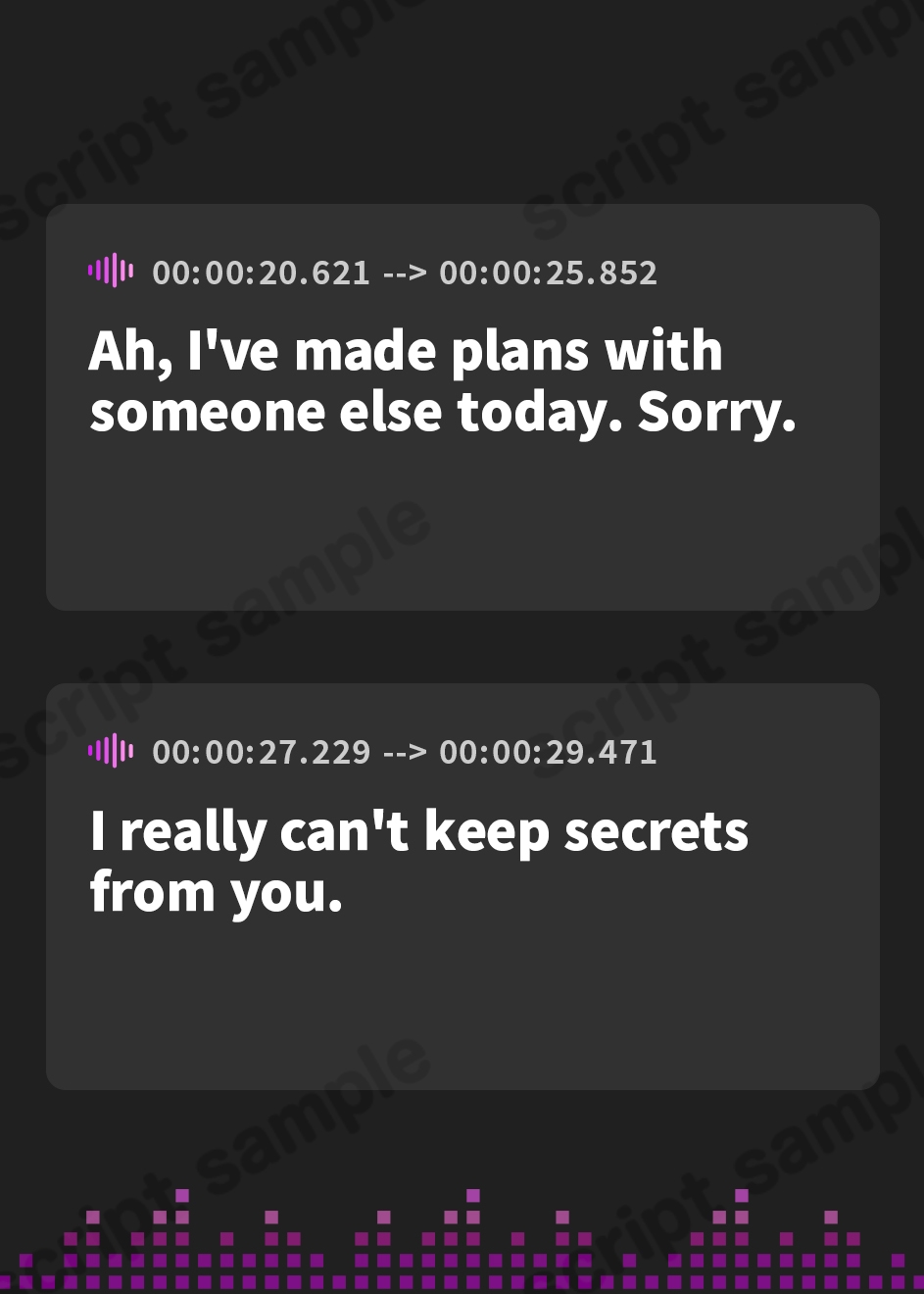 【英語版】下校中におしっこを我慢する女子高生～実録体験談～