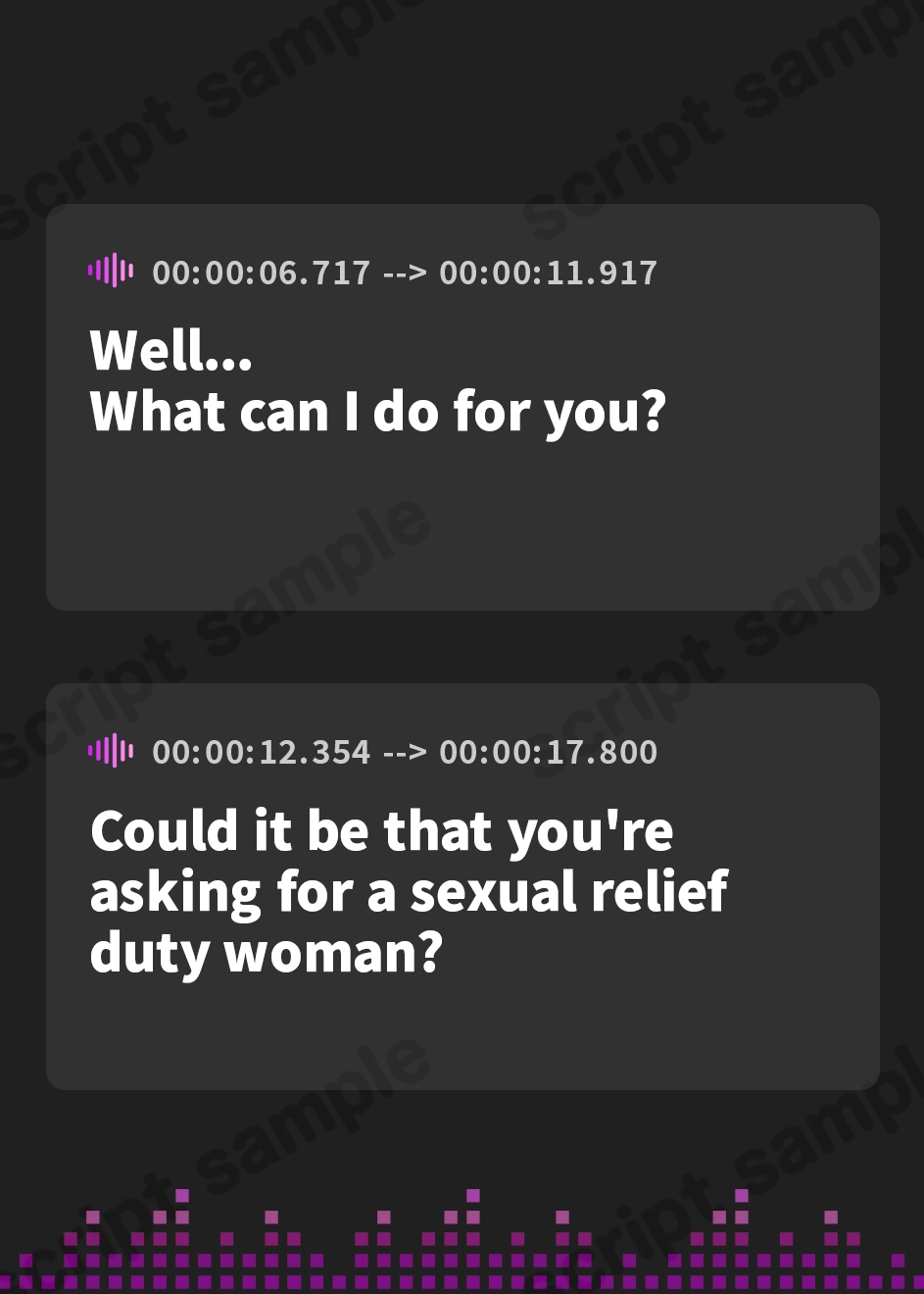 【英語版】【キスハメ】清楚ビッチちあきの性処理当番～ノリノリでキスハメしてくれるクラスメイトにおまんこ中出し～