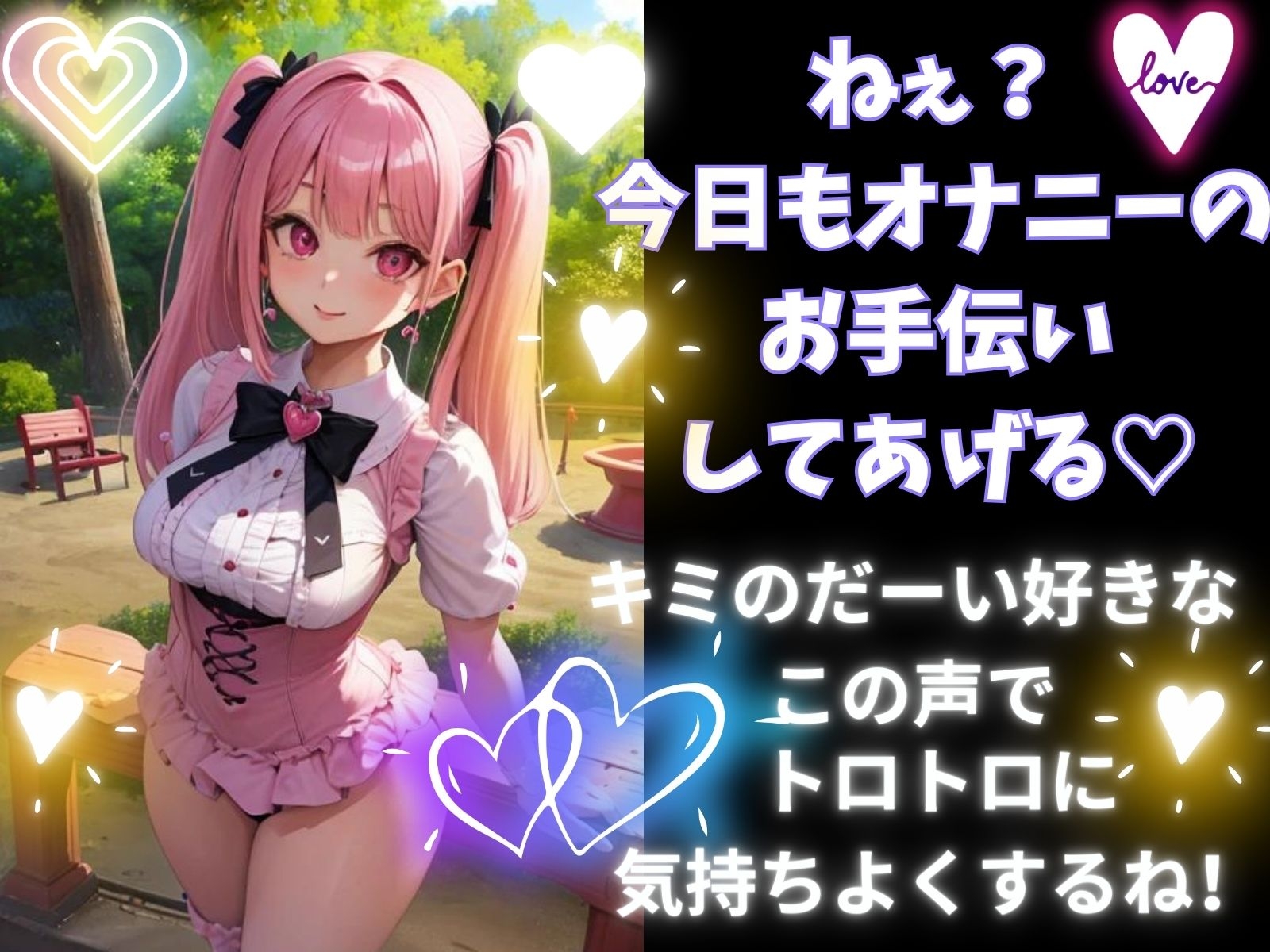 キモチいいことだけ考えよ?ー寸止め甘々オナ指示ー