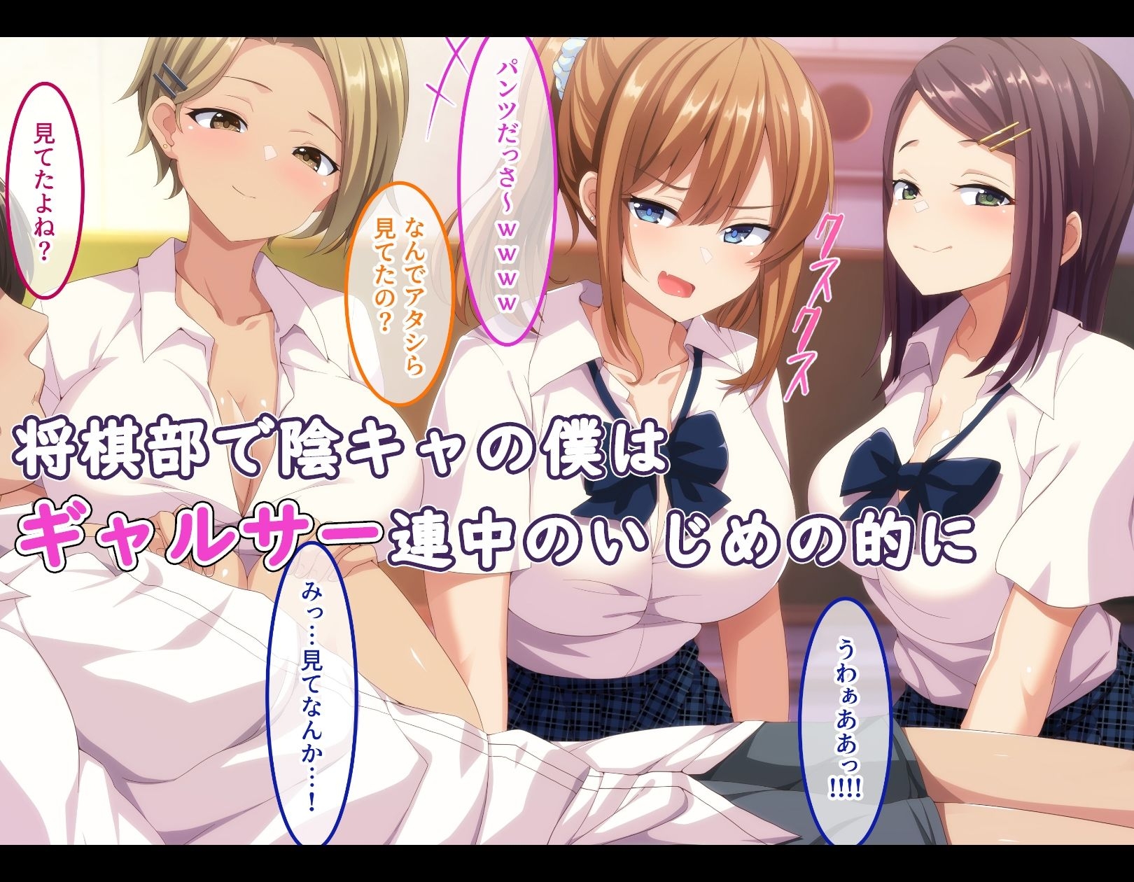 ヤリマンだと思ってたギャルサーのリーダーが実は処女だった!