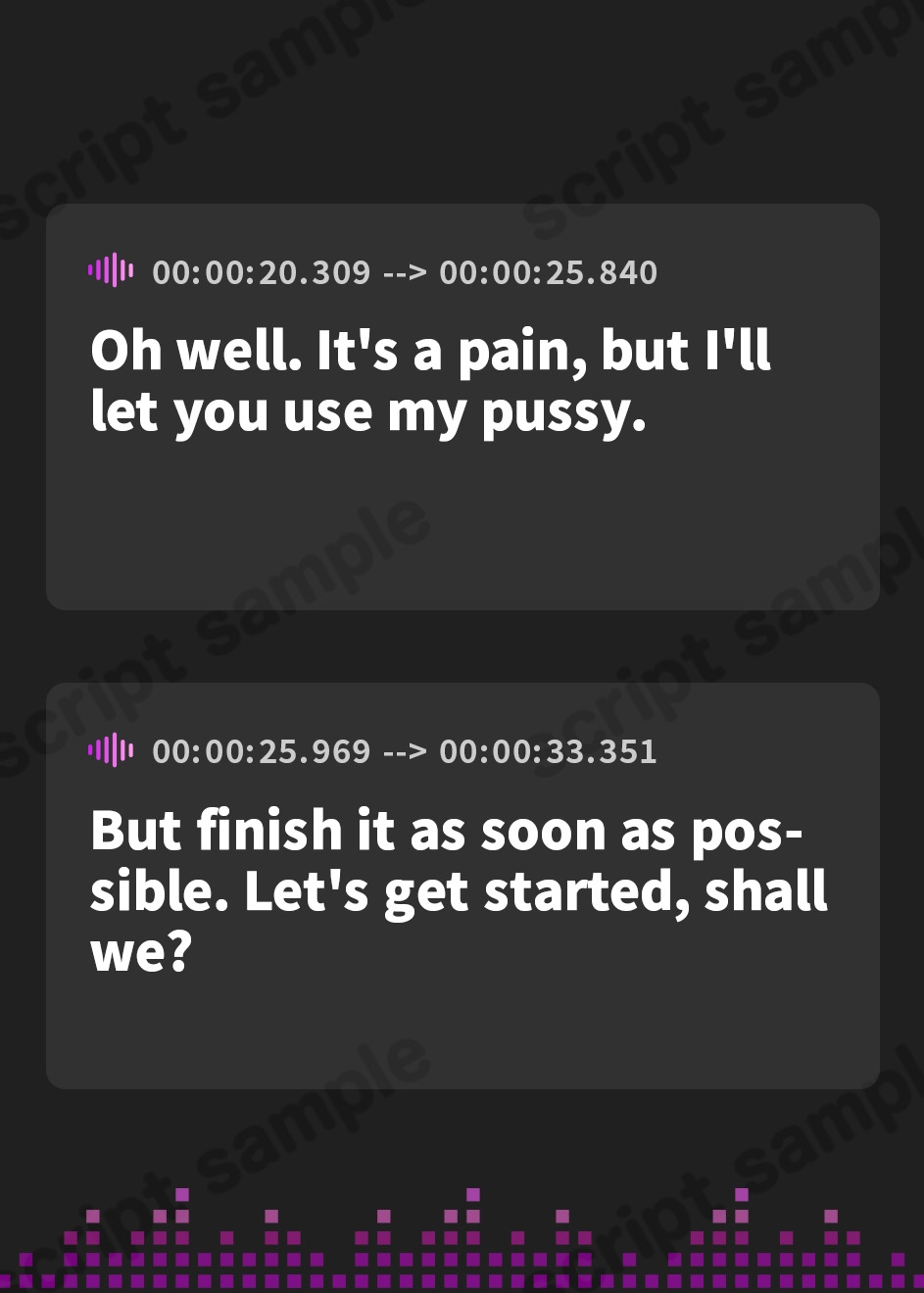 【英語版】面倒臭がりダウナーちほの性処理当番～クラスメイトとだるハメおまんこセックス～