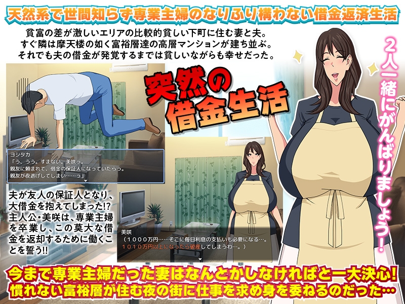 人妻の借金返済地獄生活