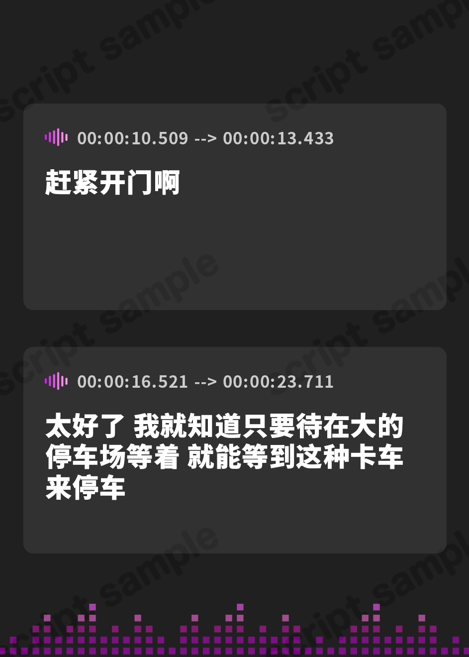 【簡体中文版】家出した生意気○リをトラックに乗せて、数日間のえっちなドライブ逃避行(KU100マイク収録作品)