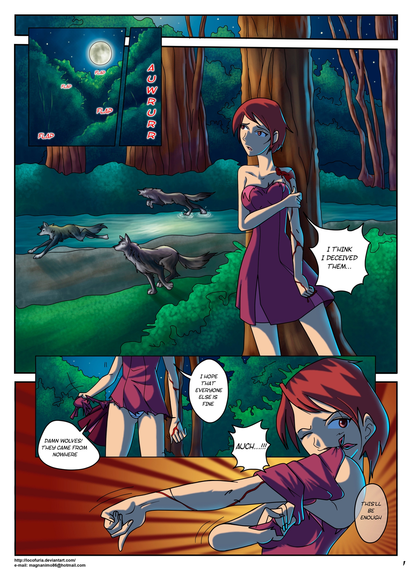 The Girl in the Woods
