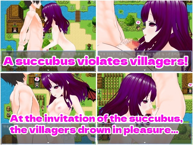 Hunt Villagers-An RPG in which all villagers are violated by a succubus-(English version.)