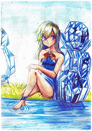 宝石好きの女の子 高画質版