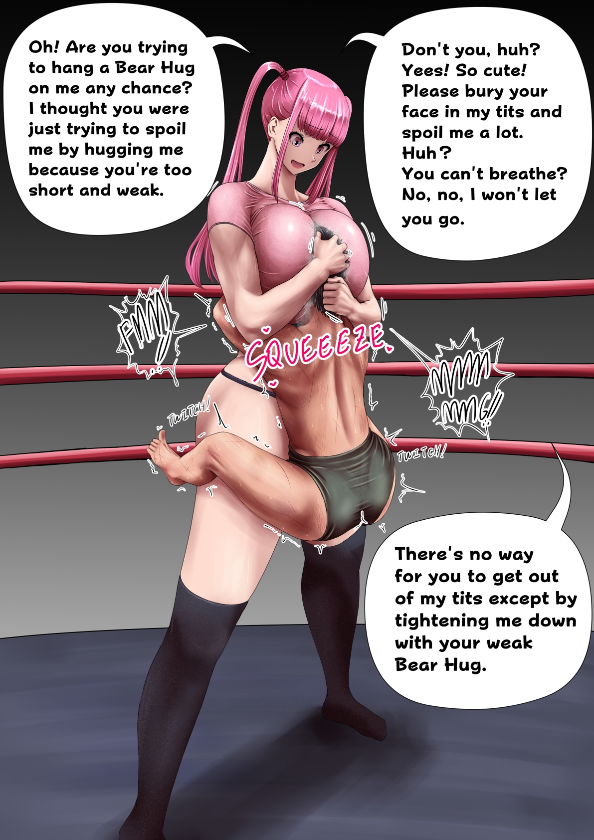 Smothering Collection BREASTS SMOTHER FACE SITTING