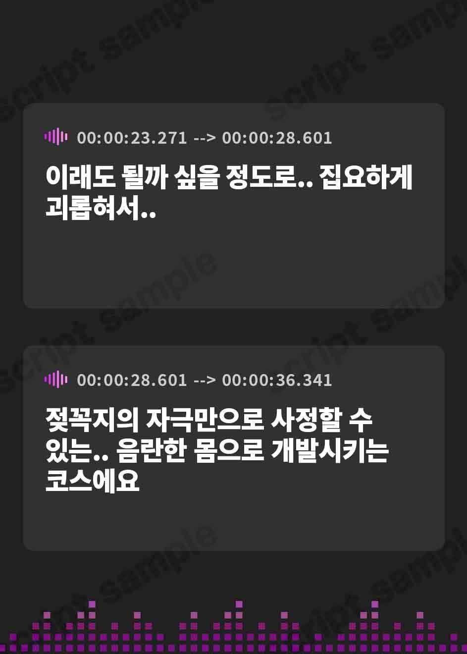 【韓国語版】ノーハンド射精のための乳首責め調教