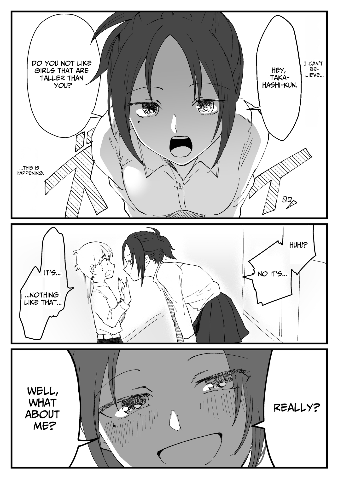 【英語版】でけえ女なので小さくて可愛い男子を組み敷きたい 1