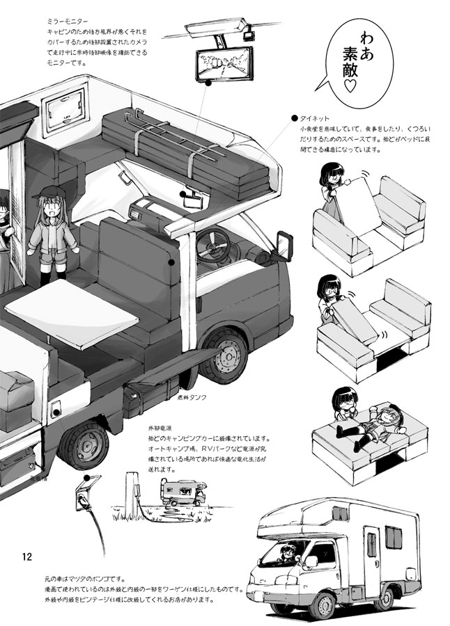 それがキャンピングカー!