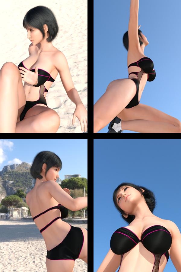 フェティッシュ陸上女子写真集『霧島愛結衣(きりしまめい)』Sporty(スポーティ)-04