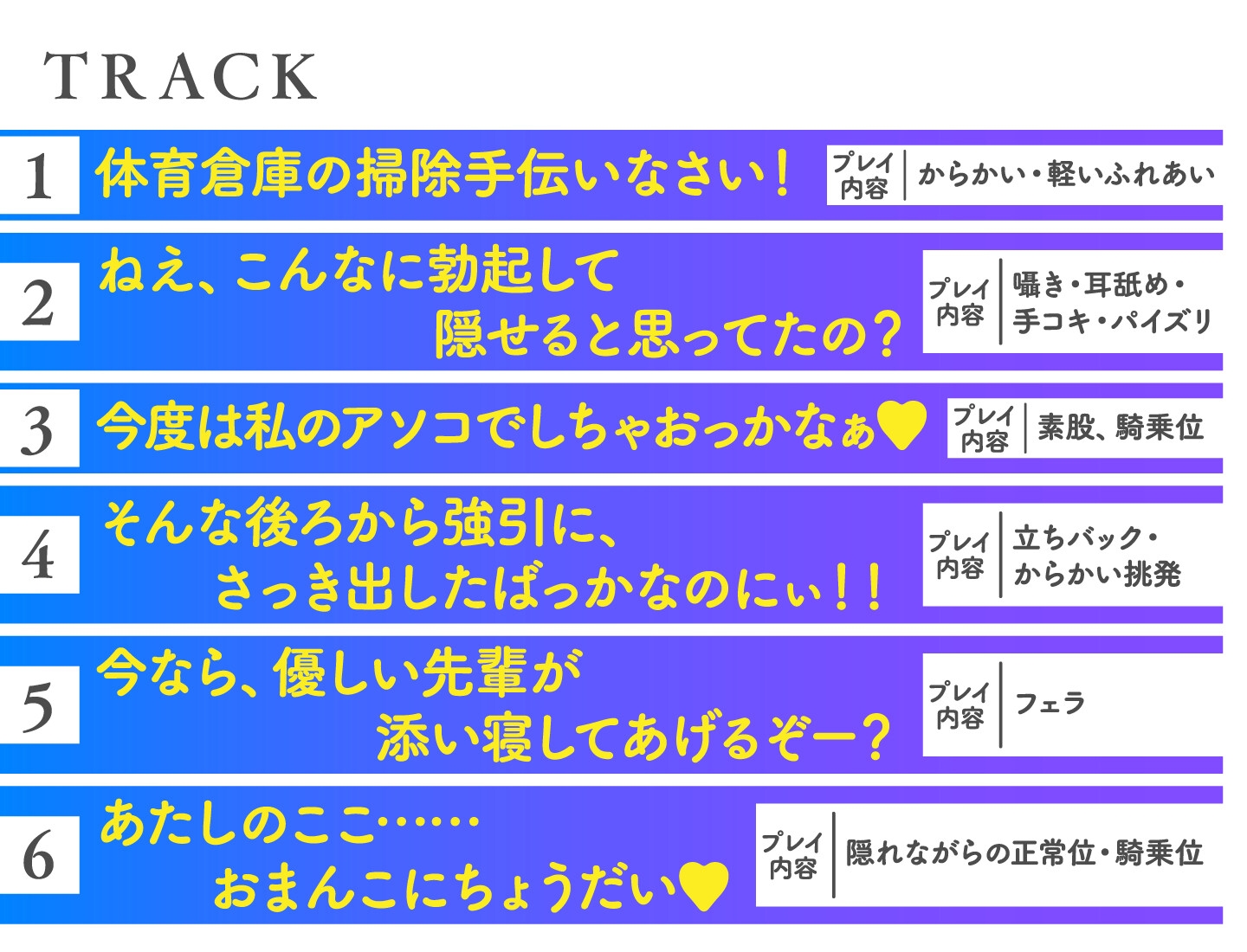 【28日間55円にて販売!】陸女のセンパイに絞られる!~日焼け跡が眩しいJKと学校内で秘密の性交~【KU100】