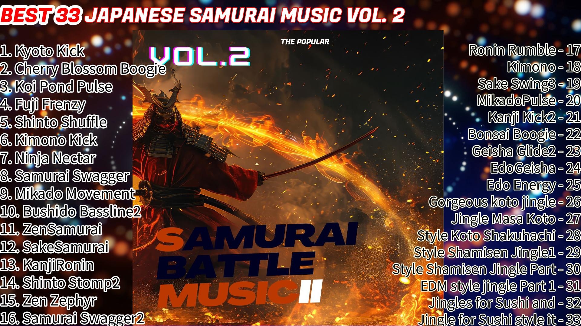 【BGM素材集】Japanese style samurai games Music Collection2