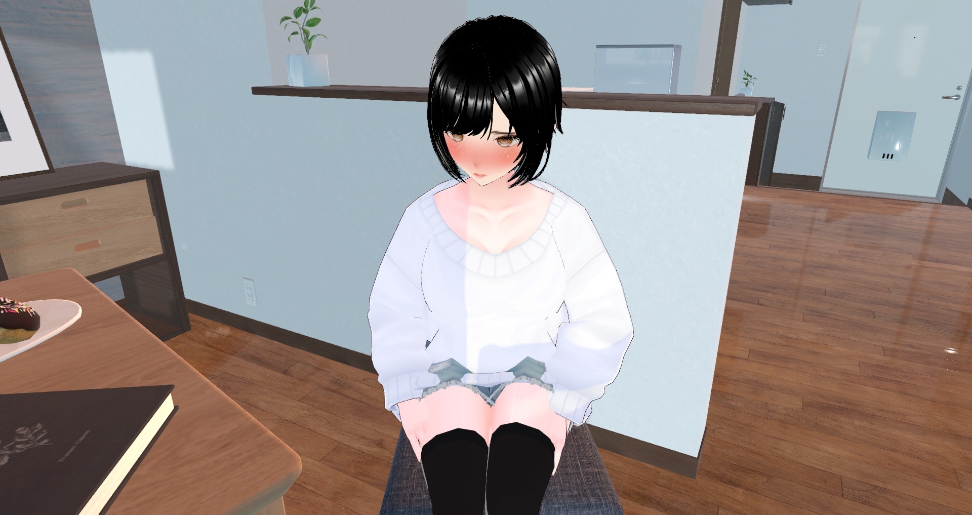 【3D写真】おとこ女だった私は今日処女を奪われる※特典動画あり