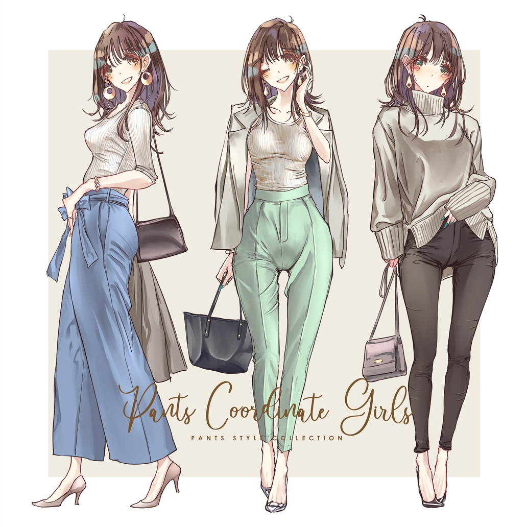 Pants Coordinate Girls パンツコーデ女子。vol10