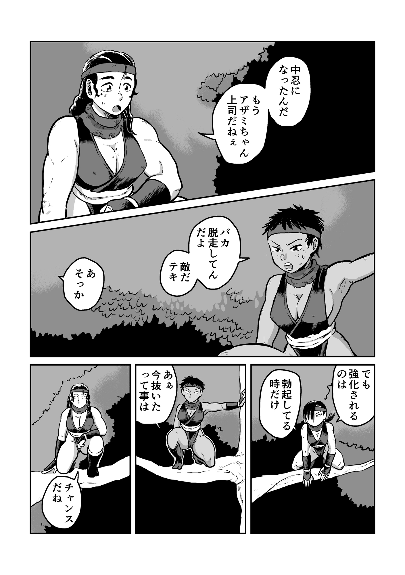 ふたなりくノ一淫逃禄II