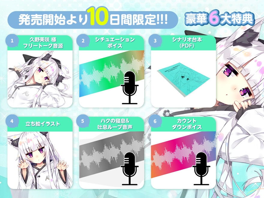 【✨10日間限定豪華6大特典付き✨】道端で拾ったぐ~たらケモ耳娘に懐かれた!?~まったり暮らす癒しライフ~【耳かき・お耳マッサージ・添い寝】