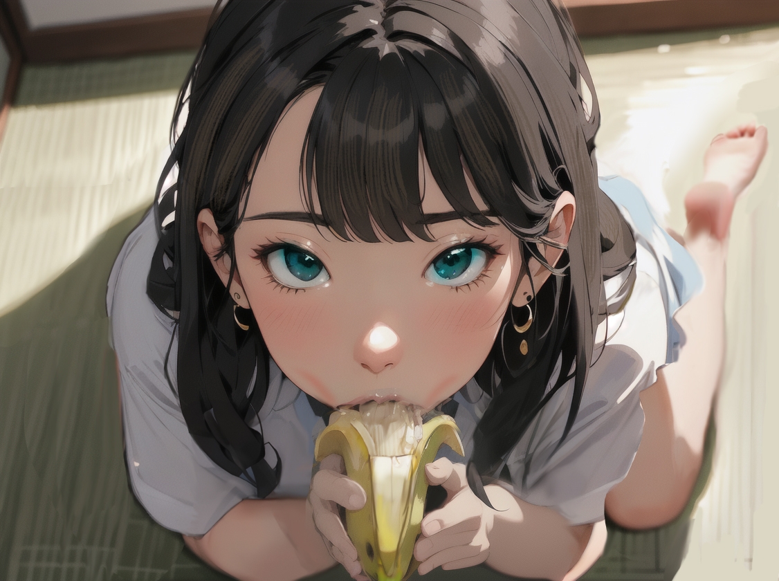 【期間限定100円販売! → 90日後500円に値上げ‼】疑似ふぇら プチ! ～バナナフェラ咀嚼～ ●REC1 OL素人声優 七海環ちゃん【実演サク抜き!】