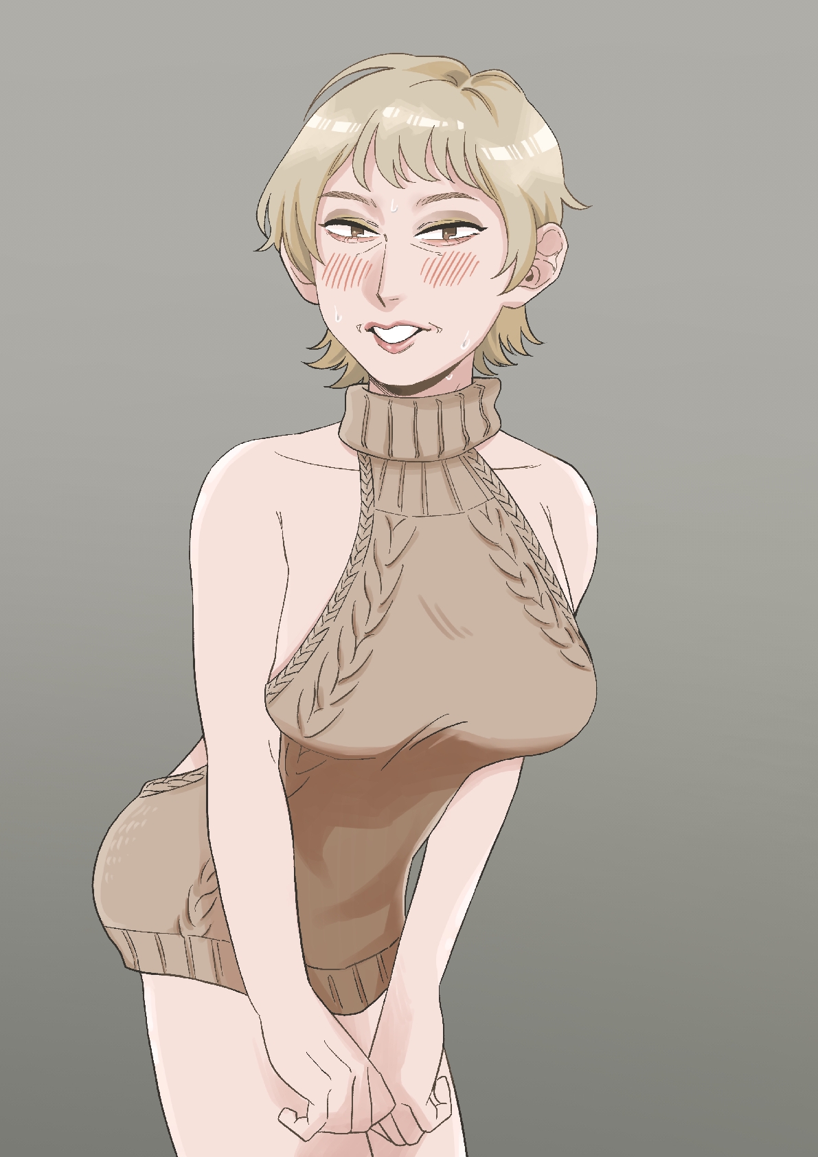 【CG集】ショートヘアおばさんのキツめなコスプレCG集