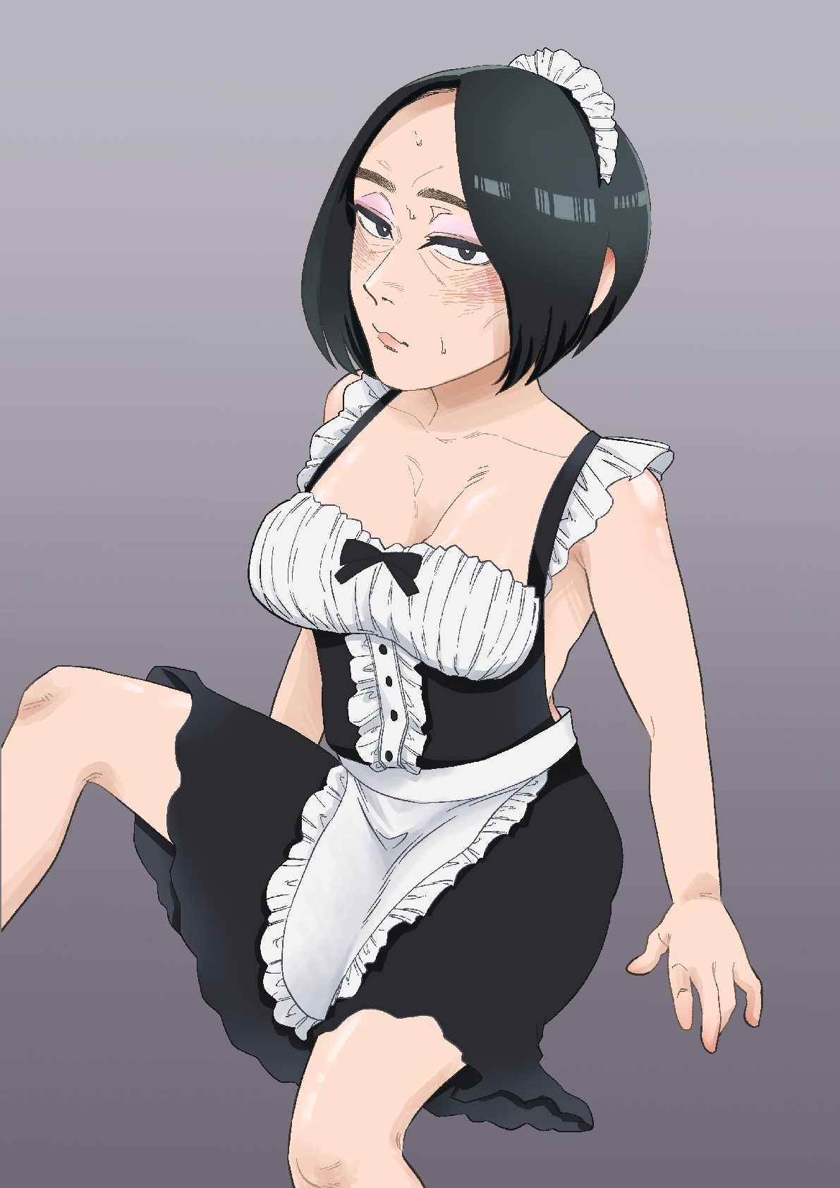 【CG集】ショートヘアおばさんのキツめなコスプレCG集