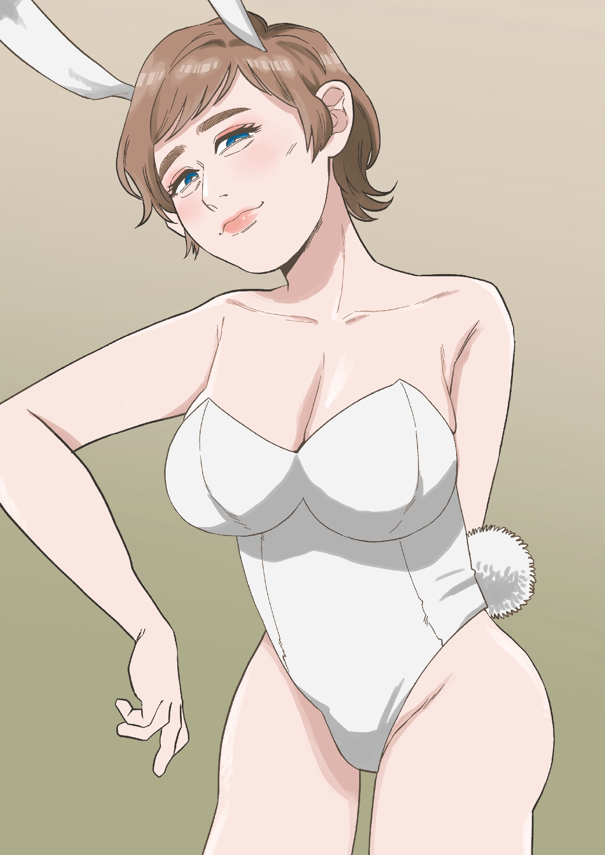 【CG集】ショートヘアおばさんのキツめなコスプレCG集