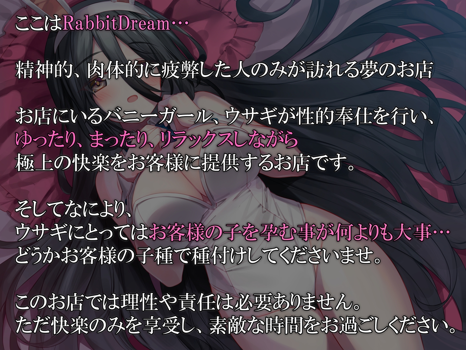 RabbitDream~ダウナー不思議系バニーがあまらぶ子作り接待~
