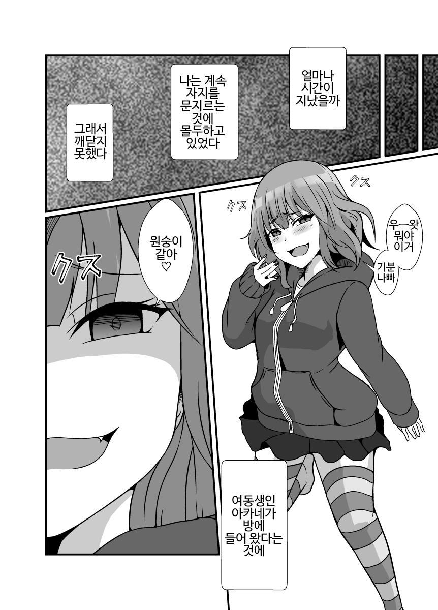 【韓国語版】メ○ガキわからせふたなりお姉ちゃん