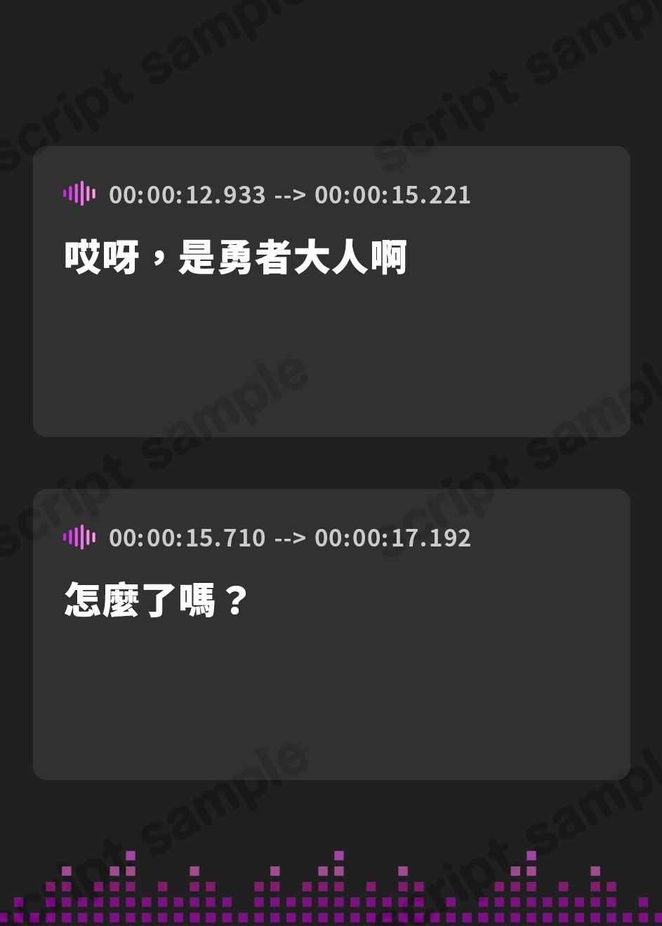 【繁体中文版】僧侶が冒険終盤で手に入る面積が少ないのに防御力が高い防具をいやいや装備してくれるボイス