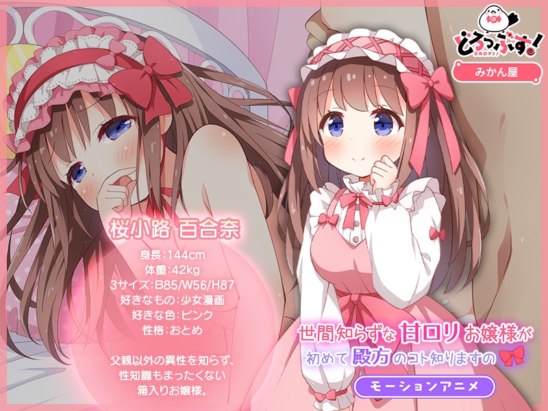 世間知らずな甘○リお嬢様が初めて殿方のコト知りますの モーションアニメ