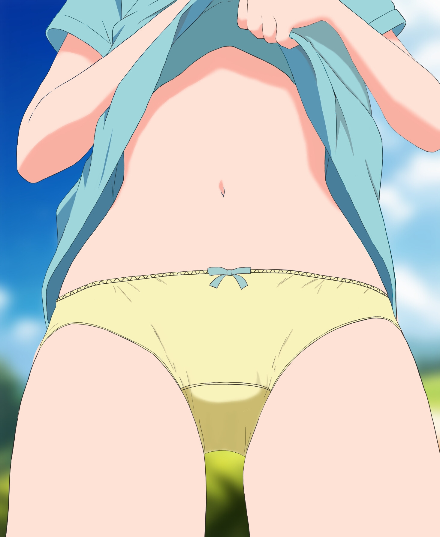 おパンツ見せてくれる女の子