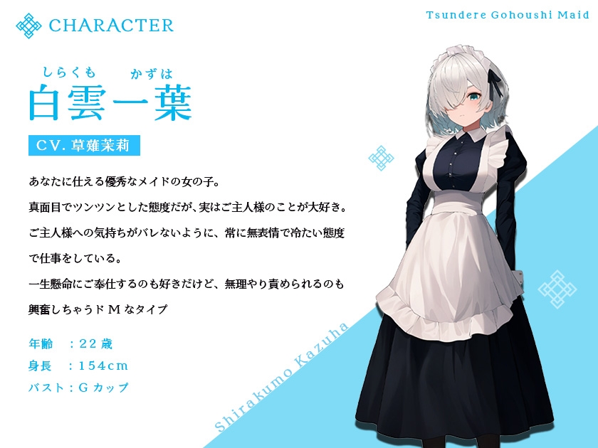 ツンデレご奉仕メイド 〜ご主人様、仕事じゃなかったらこんなことしませんからね?〜