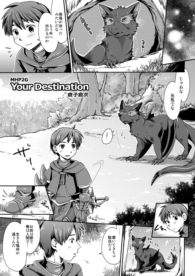 麒麟とナルガとハンターと【MH異種姦漫画】