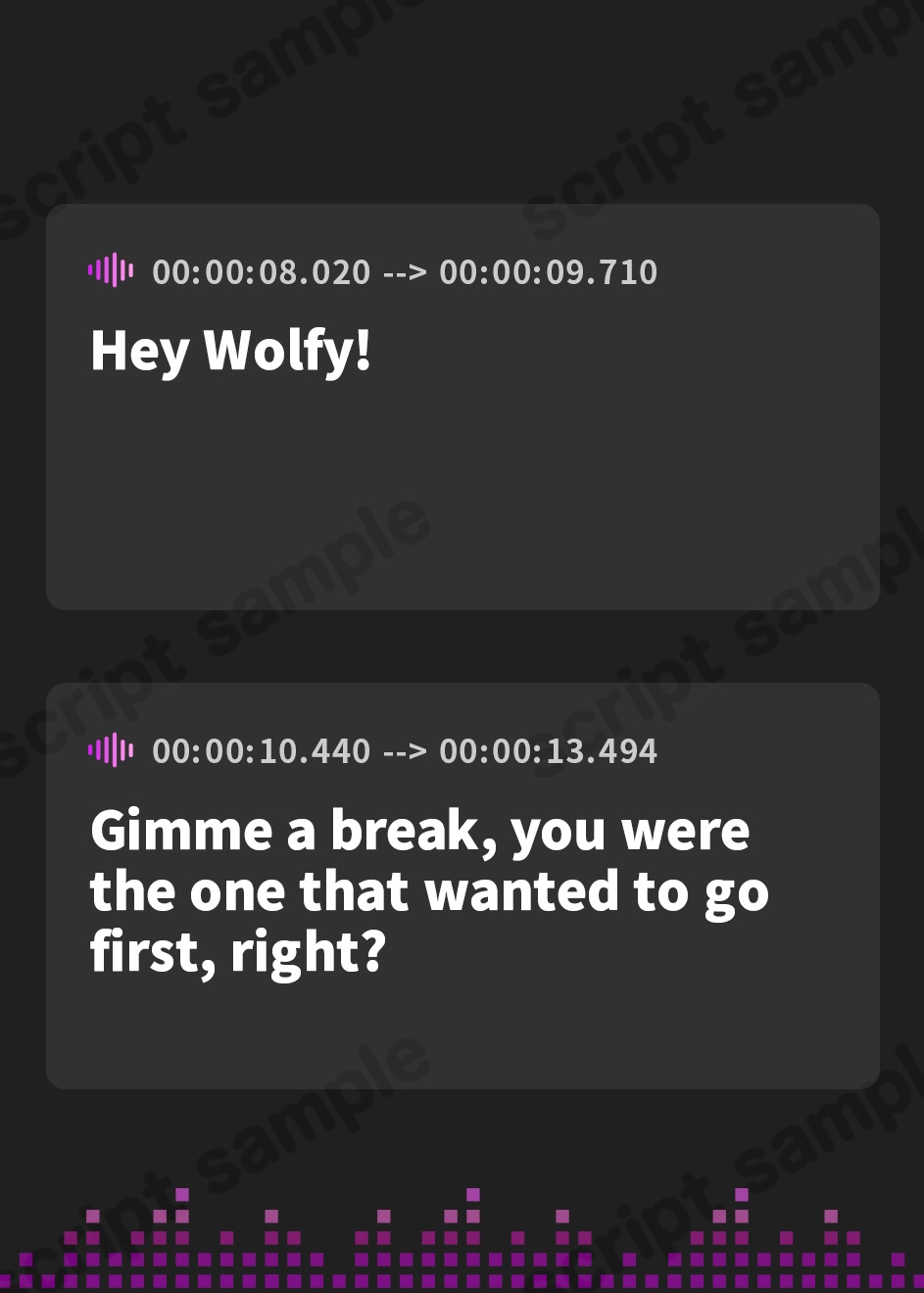 【英語版】狐少女と狼少女の恩返し