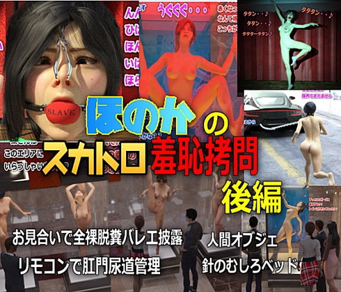 帆花のスカトロ羞恥○問 後編