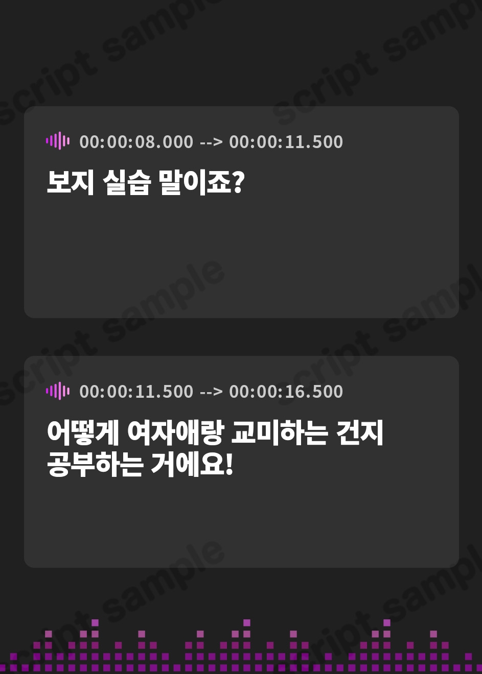 【韓国語版】おまんこ実習