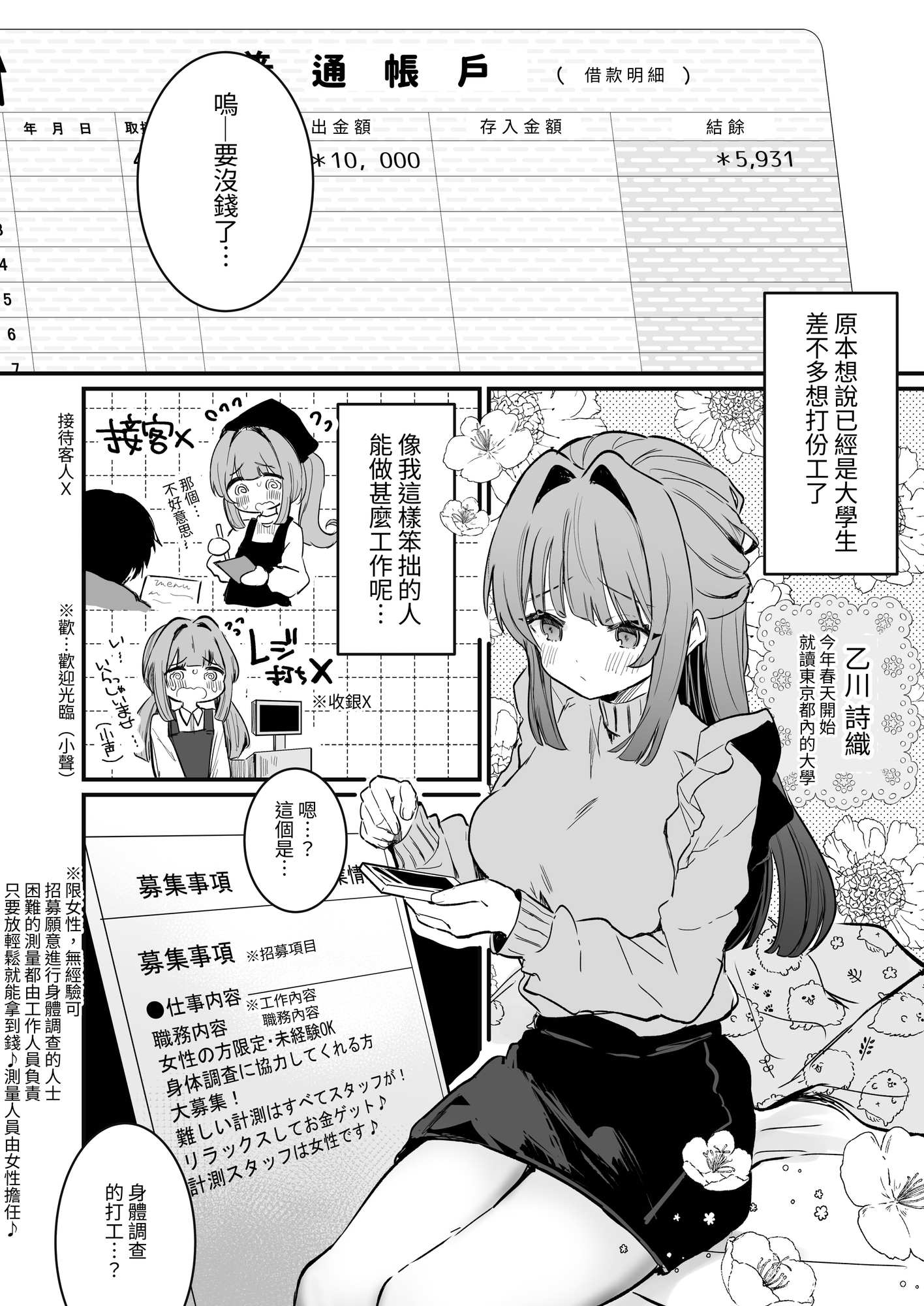【繁体中文版】乳首感度調査、はじめます